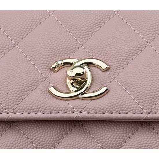 Chanel Coco Handle – Premium Small Grain Caviar with All-Leather Interior & 14k Light Gold Hardware
