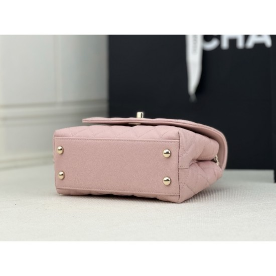 Chanel Coco Handle – Premium Small Grain Caviar with All-Leather Interior & 14k Light Gold Hardware