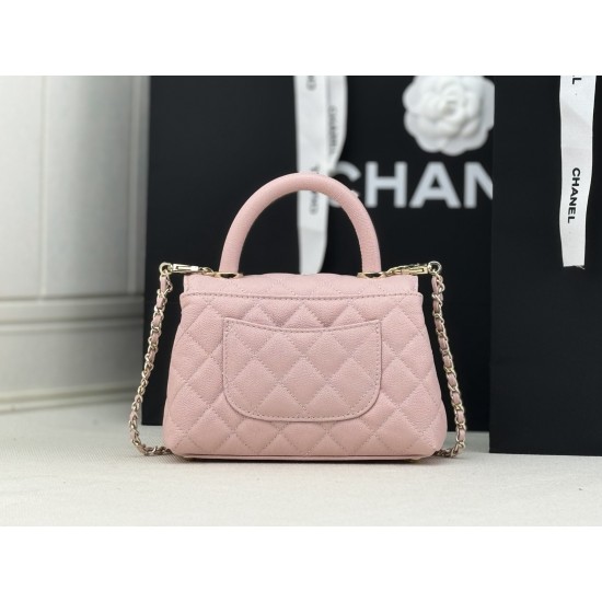 Chanel Coco Handle – Premium Small Grain Caviar with All-Leather Interior & 14k Light Gold Hardware