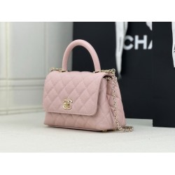 Chanel Coco Handle – Premium Small Grain Caviar with All-Leather Interior & 14k Light Gold Hardware