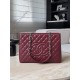 Chanel GST Dark Burgundy Caviar with Silver Hardware