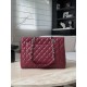 Chanel GST Dark Burgundy Caviar with Silver Hardware