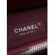 Chanel GST Dark Burgundy Caviar with Silver Hardware