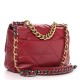 Chanel Goatskin Quilted Medium Chanel 19 Flap Red Chanel Goatskin Quilted Medium Chanel 19 Flap Red
