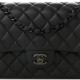 Chanel Lambskin Quilted Double Flap So Black