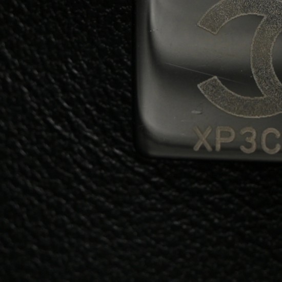 Chanel Lambskin Quilted Double Flap So Black