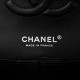 Chanel Lambskin Quilted Double Flap So Black