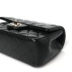 Chanel Lambskin Quilted Mini Top Handle Rectangular Flap｜Black