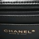 Chanel Lambskin Quilted Mini Top Handle Rectangular Flap｜Black
