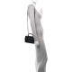 Chanel Lambskin Quilted Mini Top Handle Rectangular Flap｜Black