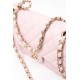 Chanel Medium Classic Double Flap Light Pink Caviar Light Gold Hardware