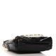 Chanel  Shiny Crumpled Calfskin Quilted Pearl Mini Chanel 22 Black