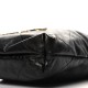 Chanel  Shiny Crumpled Calfskin Quilted Pearl Mini Chanel 22 Black