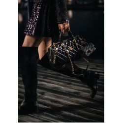 Chanel 25A Bowling Bag  – Oil-Waxed Leather | Métiers d’Art -Large