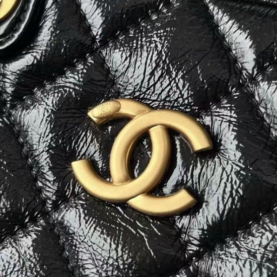 Ch@nel 25A Bowling Bag  – Oil-Waxed Leather | Métiers d’Art -Small