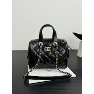 Ch@nel 25A Bowling Bag  – Oil-Waxed Leather | Métiers d’Art -Small