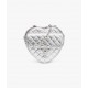 Chanel Fall-Winter 2025/26 Heart Bag Silvery Chanel Fall-Winter 2025/26 Heart Bag Silvery