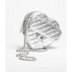 Chanel Fall-Winter 2025/26 Heart Bag Silvery Chanel Fall-Winter 2025/26 Heart Bag Silvery