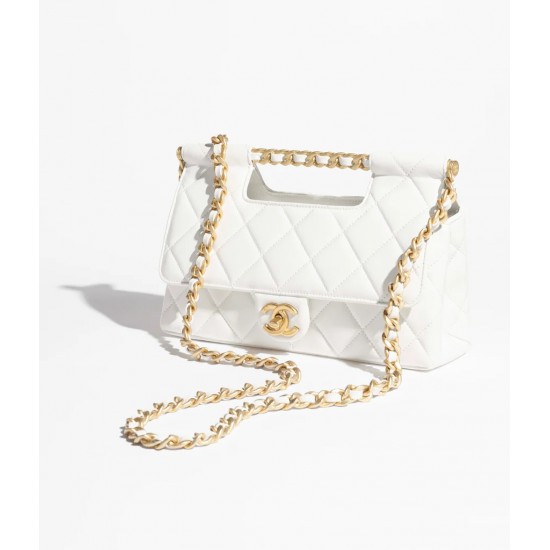 Chanel Spring-Summer 2025 Flap Bag with Top Handle Chanel Spring-Summer 2025 Flap Bag with Top Handle