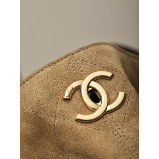 Chanel 25A Métiers d’Art Hobo Suede Bag
