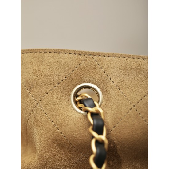 Chanel 25A Métiers d’Art Hobo Suede Bag