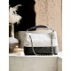 Chanel 25A Métiers d’Art Hobo Suede Bag - Grey
