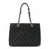 Chanel GST Black Caviar with Silver Hardware