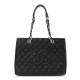 Chanel GST Black Caviar with Silver Hardware