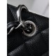 Chanel GST Black Caviar with Silver Hardware