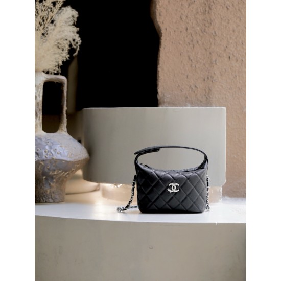 Chanel 25B Star CC Box Bag – Black Caviar with Silver Hardware Chanel 25B Star CC Box Bag – Black Caviar with Silver Hardware