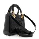 Christian Dior Patent Cannage Mini Lady Dior Black Christian Dior Patent Cannage Mini Lady Dior Black