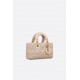 Dior Mini Lady Bag Powder Beige Cannage Lambskin