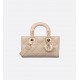 Dior Mini Lady Bag Powder Beige Cannage Lambskin