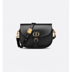 Dior Medium Bobby Bag Black Box Calfskin
