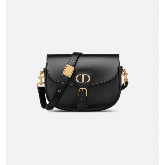 Dior Medium Bobby Bag Black Box Calfskin