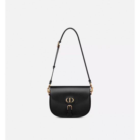 Dior Medium Bobby Bag Black Box Calfskin