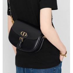 Dior Medium Bobby Bag Black Box Calfskin