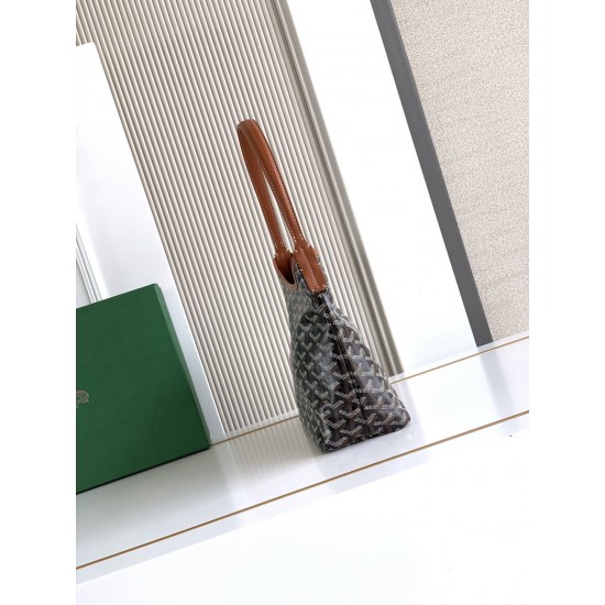 Goyard Bohème Mini Hobo Bag – Lightweight Shoulder Bag with Zip Closure
