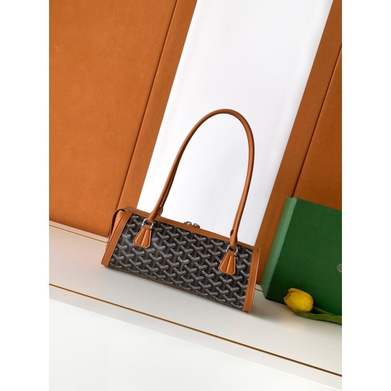 Goyard Bonbonnière Bag – Structured Baguette Silhouette