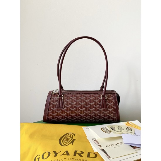 Goyard Bonbonnière Bag – Structured Baguette Silhouette