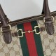 Gucci Borsetto Medium Boston Bag – GG Canvas, Sand Beige Vintage Style