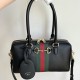 Gucci Borsetto Medium Boston Bag –Black