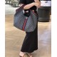 Gucci Giglio Large Tote Bag – GG Canvas & Web Stripe, Runway Collection