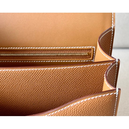 Hermes Constance 24 Epsom Gold(37) Gold Hardware