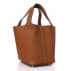 Hermes Taurillon Clemence Picotin Lock 18 PM Gold Hermes Taurillon Clemence Picotin Lock 18 PM Gold