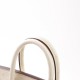 HERMÈS Birkin 25 Nata (I2) Ostrich Palladium hardware W 