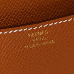 Hermès Constance 18｜Gold Epsom Leather with Gold Hardware｜Shoulder Bag