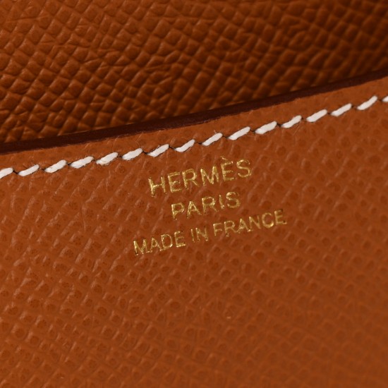 Hermès Constance 18|Gold Epsom Leather with Gold Hardware|Shoulder Bag Hermès Constance 18|Gold Epsom Leather with Gold Hardware|Shoulder Bag