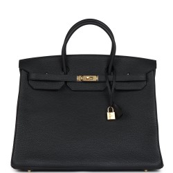 Hermès Birkin 40cm｜Black Togo Leather with Gold Hardware｜Oversized Handbag