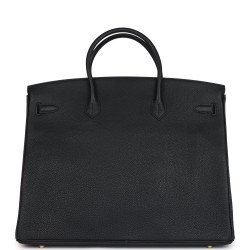 Hermès Birkin 40cm｜Black Togo Leather with Gold Hardware｜Oversized Handbag